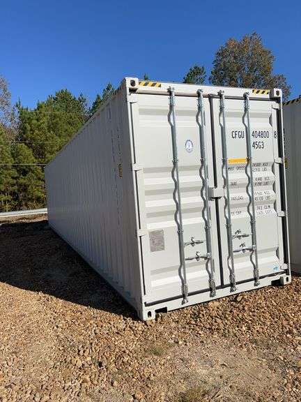 40' High Cube 10 door Shipping Container image