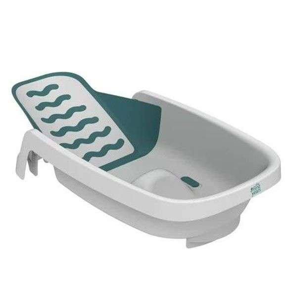 The First Years Sure Comfort 4-in-1 Reclining Bathtub - Adjustable All-in-1 Bathtub for Newborn to Toddler - Bath Seat Adjusts as Baby Grows - Ages 0 to 24 Months image
