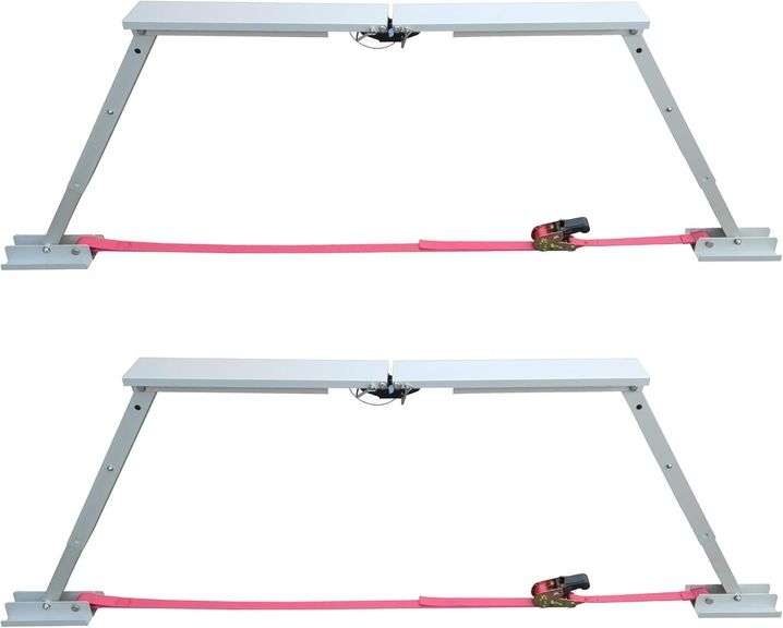 Beech Lane Universal RV Stabilizer, Reduces RV Wobble, Compact Foldable Design for Easy Storage, Adjustable Height of 12" to 26.5", Patented (2 Pack) image