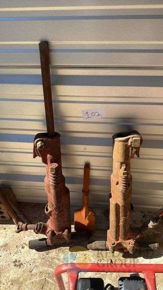 Old Jack Hammers w/ Bits image