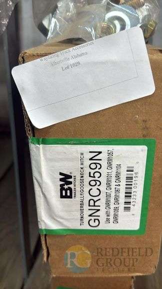 B&W Trailer Hitches GNRC959N, Trailer Hitch Ball Mount Kit image