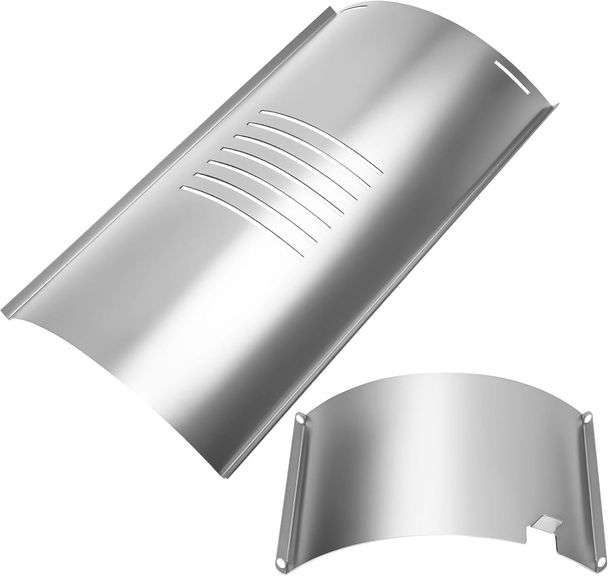 Flame Broiler Kit for Pit Boss 820 Series Pellet Grill Parts, Flame Broiler Slide Cover and Bottom Kit Grill Replacement Parts for PB820PS1 PB820FB PB820S image