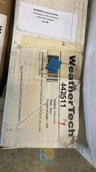 WeatherTech Floor Liner for 2014 Chevrolet Silverado, Black, Serial #4425x1 image