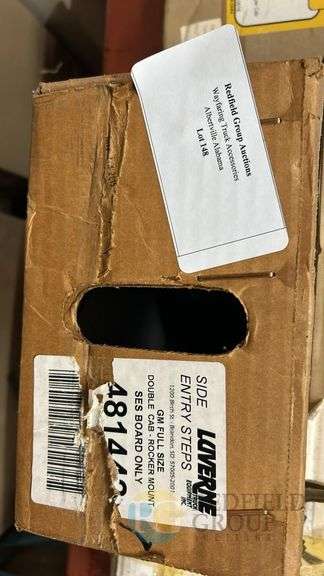 Lippert Double Radius RV Entry Steps, Steel, Anti-Skid Coating image