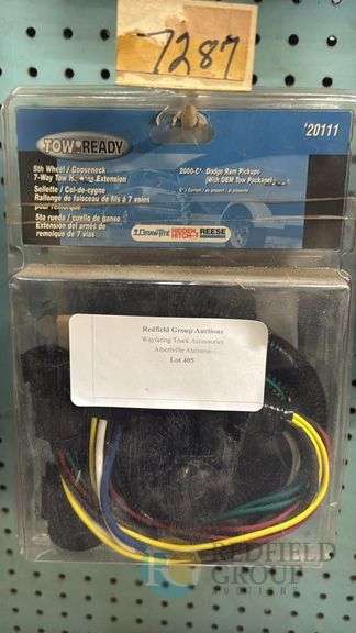 Tow-Ready 20111 Trailer Wiring Harness, 7-Way, 2000+ Dodge Ram image