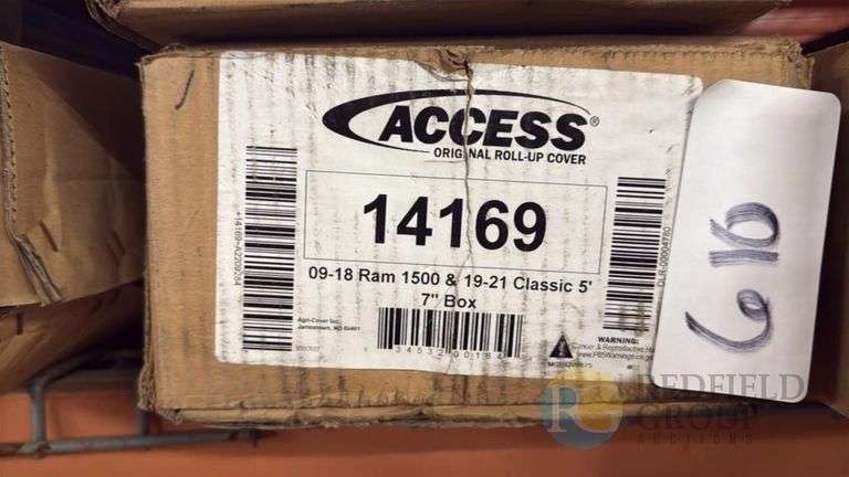ACCESS Original Roll-Up Cover for Ram 1500, Classic 5' 7" Box, MPN 14169 image