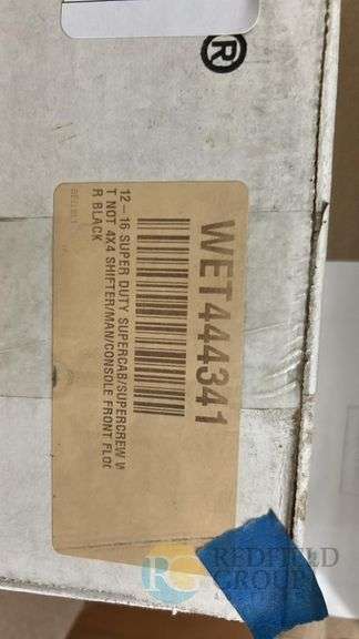 WeatherTech FloorLiner for 2012-2016 Ford Super Duty/SuperCrew, Black image