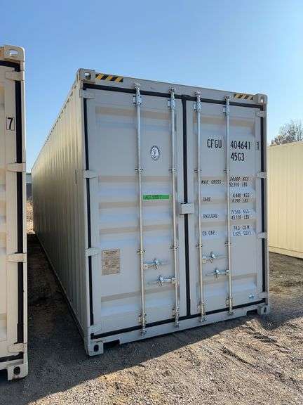 40' High Cube 10 Door Shipping Container image