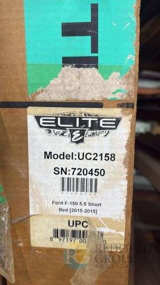 Elite UC2158 Truck Bed Cover for Ford F-150 5.5 Short Bed image