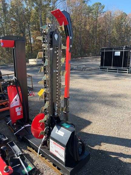 2025 Raytree RMT48 Trencher - 4 ft Bar, 8" Rock & Dirt Chain w/Crumbling Shoe image