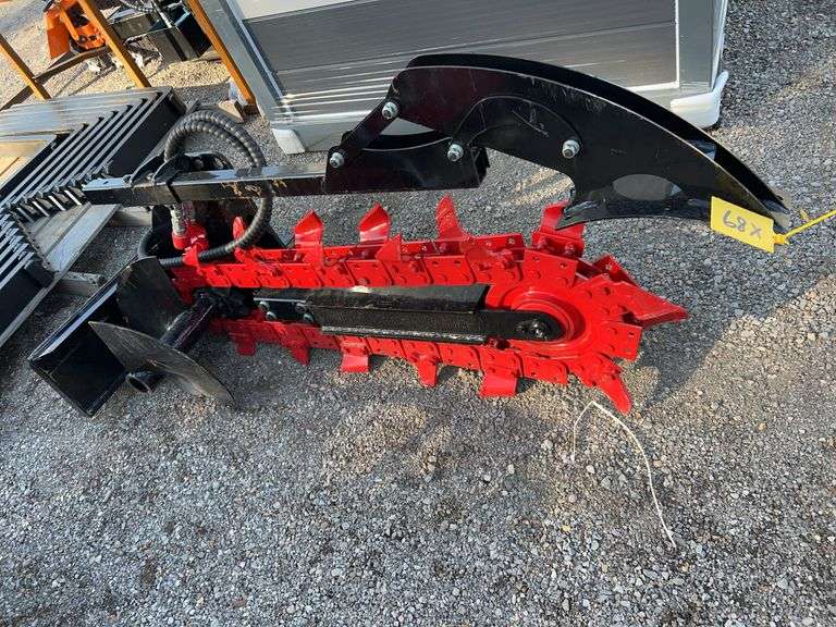 EGN EG-X380 Mini Skid Steer Trencher image
