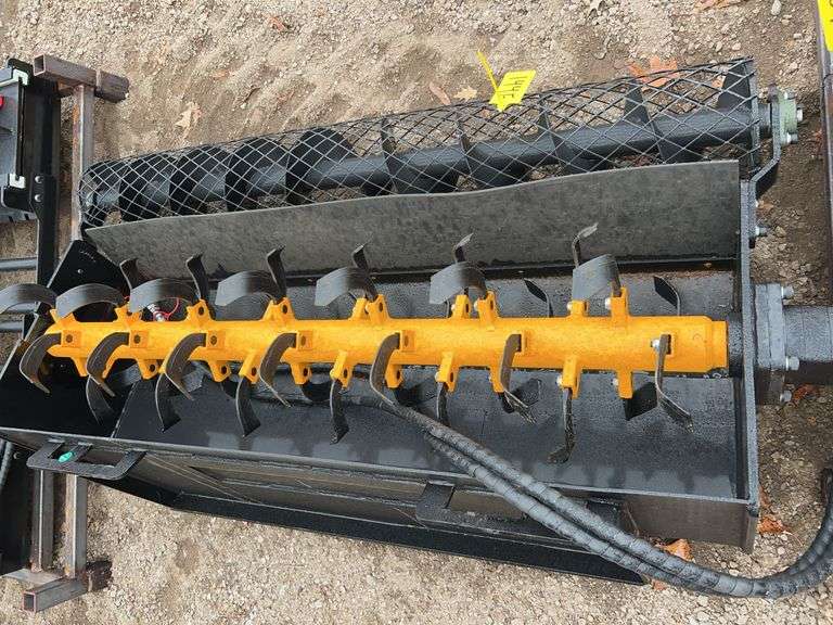 FUTURE FT-SRT57 57" Skid Steer Grader Rotary Tiller - 40 Teeth image