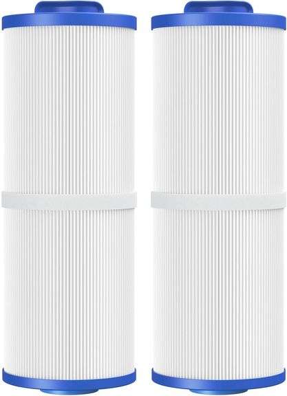 4CH-949 Spa Filter Compatible with Unicel, Pleatco PWW50L, Filbur FC-0172, SD-01143, 817-4050, Baleen AK-90091, Rising Dragon 50, Waterway Teleweir 50 sqft hot tubs Filter Cartridge, 2 Pack image