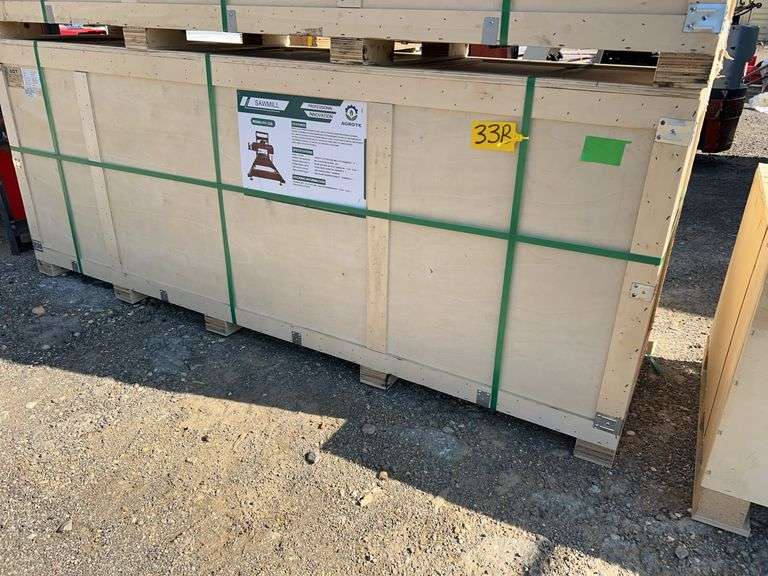 2025 AGT YC-32G - Portable Sawmill w/ 15HP RATO Engine - 32" Max Log Diameter image