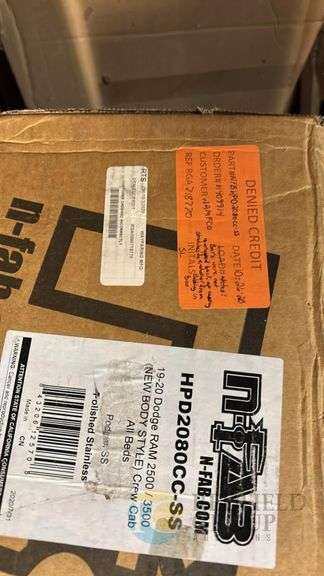 N-Fab HPD2080CC-SS Nerf Bars for 2019-2020 Dodge Ram 2500-3500 Crew Cab image