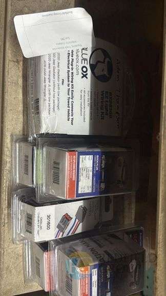 Blue Ox EZ Light Wiring Kit, Towing Wiring Kit, Installation Included image