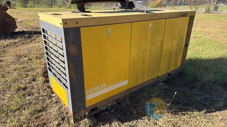 Kohler Fast Response II Diesel Generator, 4185 Hours, Microcomputer Decision Maker image