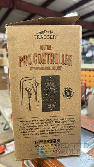 Traeger Grills Digital Pro Controller, Advanced Grilling Logic, Dual Meat Probes image