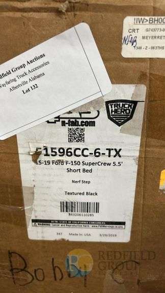 Truck Hero Nerf Step for 15-19 Ford F-150 SuperCrew 5.5' Short Bed image