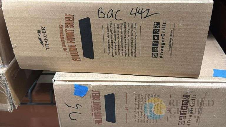 Traeger BAC 442 Folding Front Shelf for Pro Series 22 & 575 Grills image