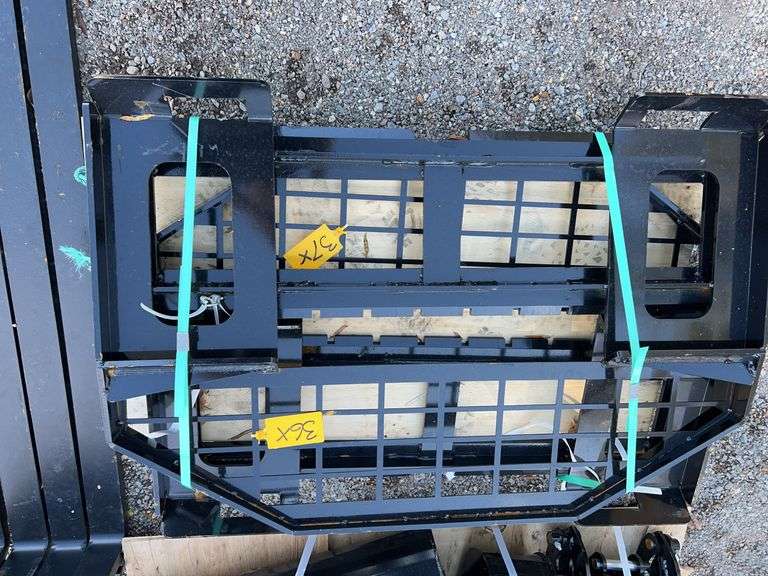 MIVA 8-Piece Excavator Attachment Set - Buckets, Auger, Quick Hitch & More image