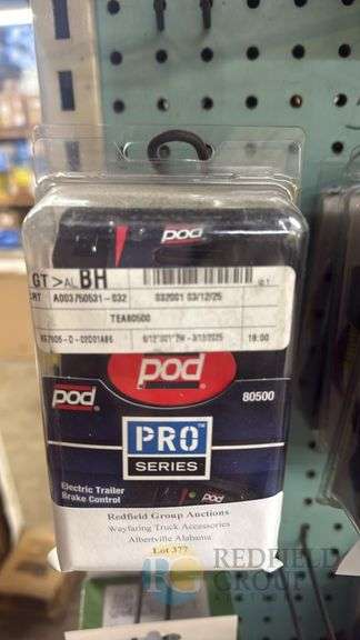 3 Pod Pro Series Electric Trailer Brake Controller, MPN: 80500 image