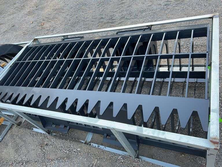 2025 ARTEER SSB-84W - 84" Skeleton Skid Steer Bucket - 13.2 Cu Ft, Serrated Edge image