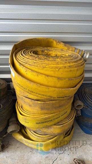 Goodyear Spiraflex Industrial Hose, Yellow, Flame Resistant, Made in USA image