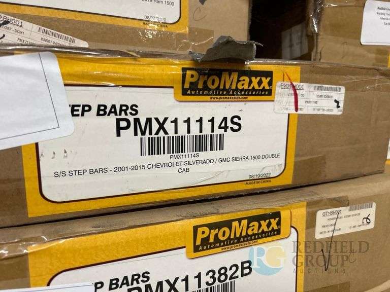 ProMaxx PMX11114S Step Bars for 2001-2015 Chevy Silverado/GMC Sierra image