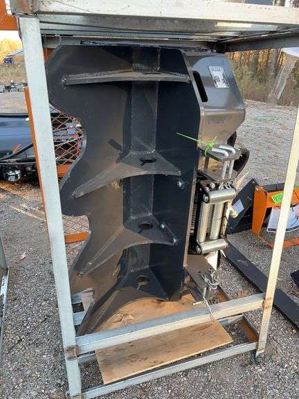 2025 ARTEER SS-15000G - 15,000 LB Skid Steer Hydraulic Logging Winch - 80' Cable image