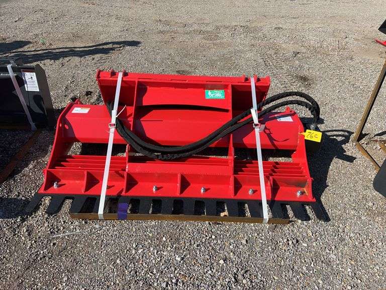 2025 Raytree RMLL60 Power Rake Land Leveler - Bi-Directional Carbide Teeth, 12-35 GPM image