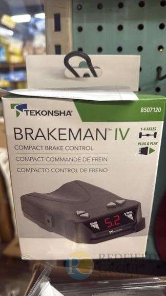 Tekonsha Brakeman IV Brake Controller, 1-4 Axles, Plug & Play image
