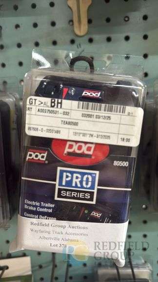 3 Pod 80500 Electric Trailer Brake Controller, Pro Series image