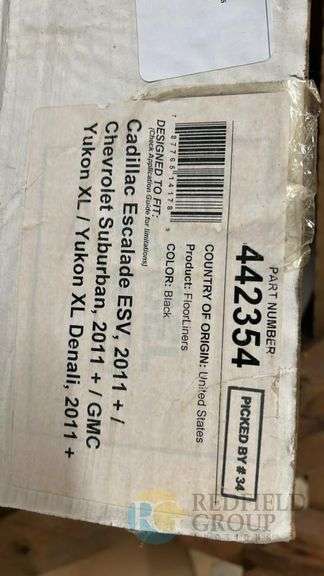 WeatherTech FloorLiner Car Floor Mats, Part Number 442354, Tan for 2011+ SUVs image