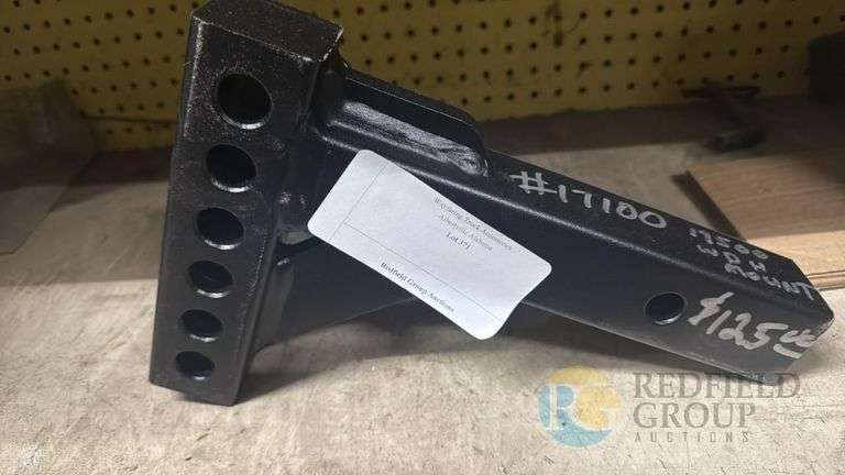 Trailer Hitch Mount #17100, 6 Adjustment Holes image