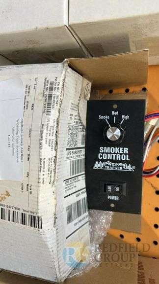 Traeger Smoker Control Unit with Ignite Button and Power Switch image