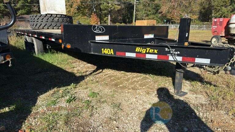 Big Tex 14OA Flatbed Trailer, 2021, 20ft Deck, VIN 16V1F242XM2060509 image