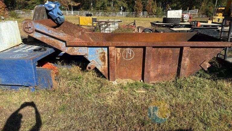 MGM HEAVY DUTY Gravel Roll-off Dumpster, 7 Cubic Yards, Hook Lift System image