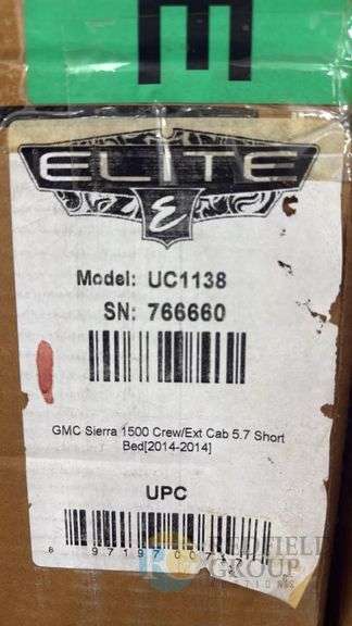 Elite UC1138 Tonneau Cover for GMC Sierra 1500 Crew/Ext Cab 5.7 Short Bed image