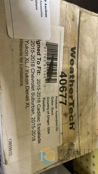 WeatherTech Cargo Liner 40677, Fits 2015-2020 Escalade & Yukon, Black image