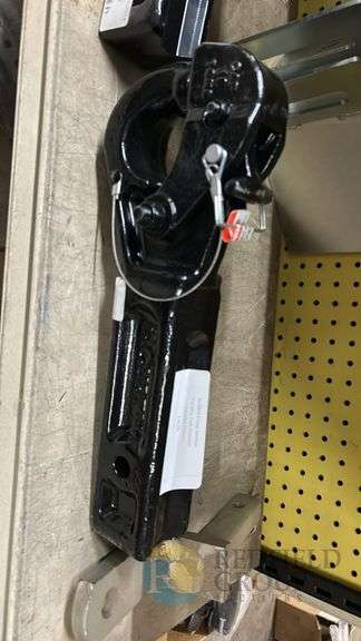 CURT Pintle Hook Trailer Hitch, Black Powder Coat, Steel image