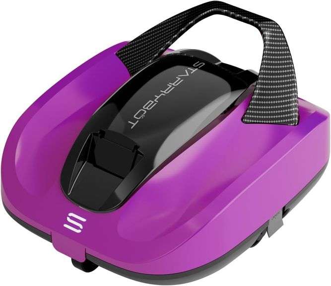 Cordless Robotic Pool Cleaner, Self-Parking Tech image