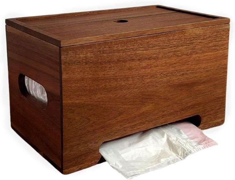 Trash Bag Holder Dispenser - Garbage Bag Holder Dispenser for Under Sink, Kitchen, and Laundry Room, Storage Organizer with Wall Mount Option image