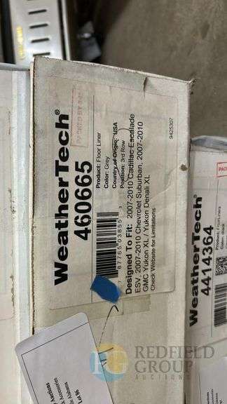 WeatherTech Floor Liner, Model 406065, Gray for 2007-2010 SUVs image