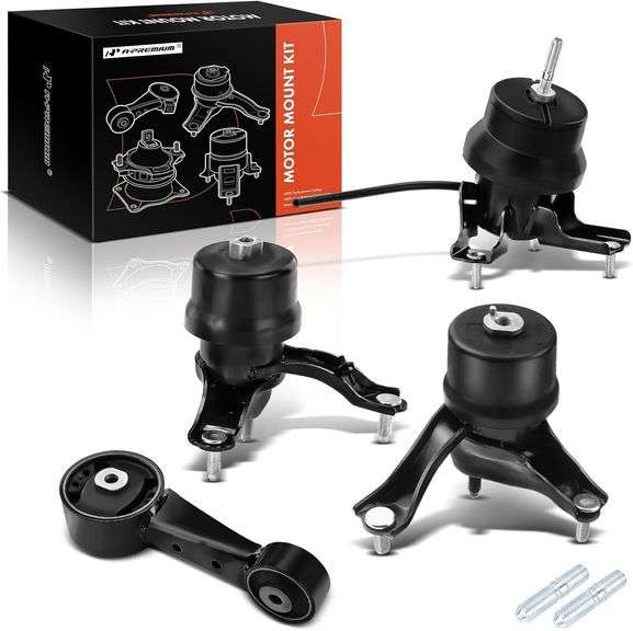 A-Premium 4PCS Engine Motor Mount Transmission Mount and Torque Strut Mount Set Compatible with Toyota Camry 2007-2017, Avalon 2008-2012 3.5L, Automatic Transmission image