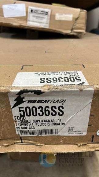 Wildcat Flash SS Side Bar for Ford F-Series Super Cab 80-96, Model 50036SS image