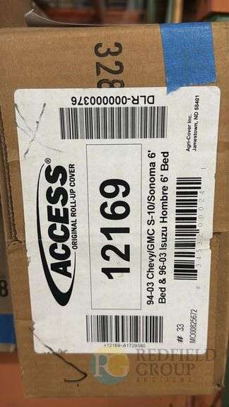 Access Roll-Up Cover 12169 for Chevy/GMC S-10/Sonoma & Isuzu Hombre image