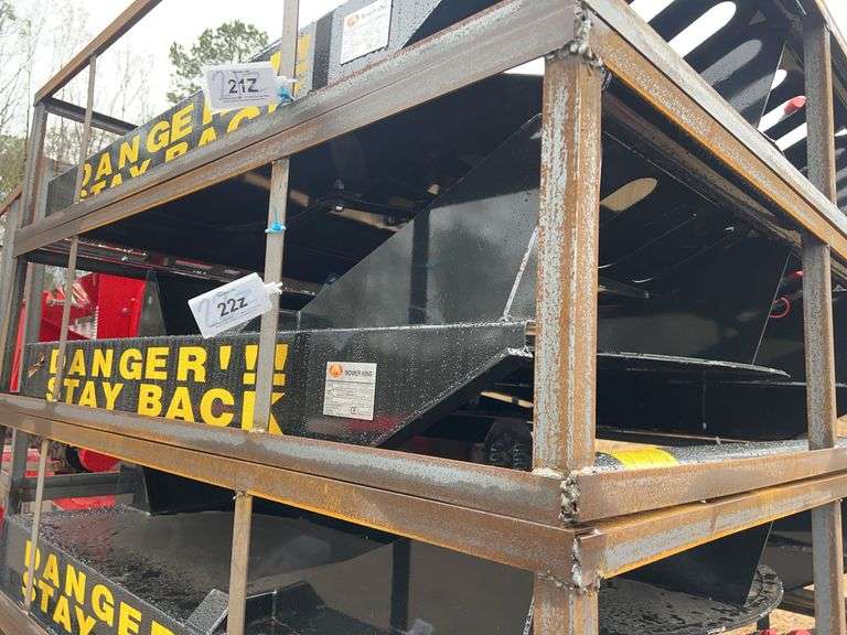 2025 Mower King SSRC - 77" Heavy Duty Skid Steer Brush Cutter w/ Direct Drive Hydraulic Motor image