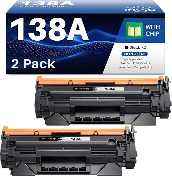 138A Toner Cartridge for HP Laserjet Pro Printers $66 image