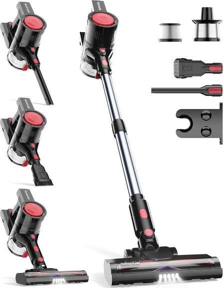 Cordless Vacuum Cleaner, 45KPA Stick Vacuum Cleaners for Home $83 image